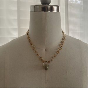 Bespoke jadeite minimalist choker